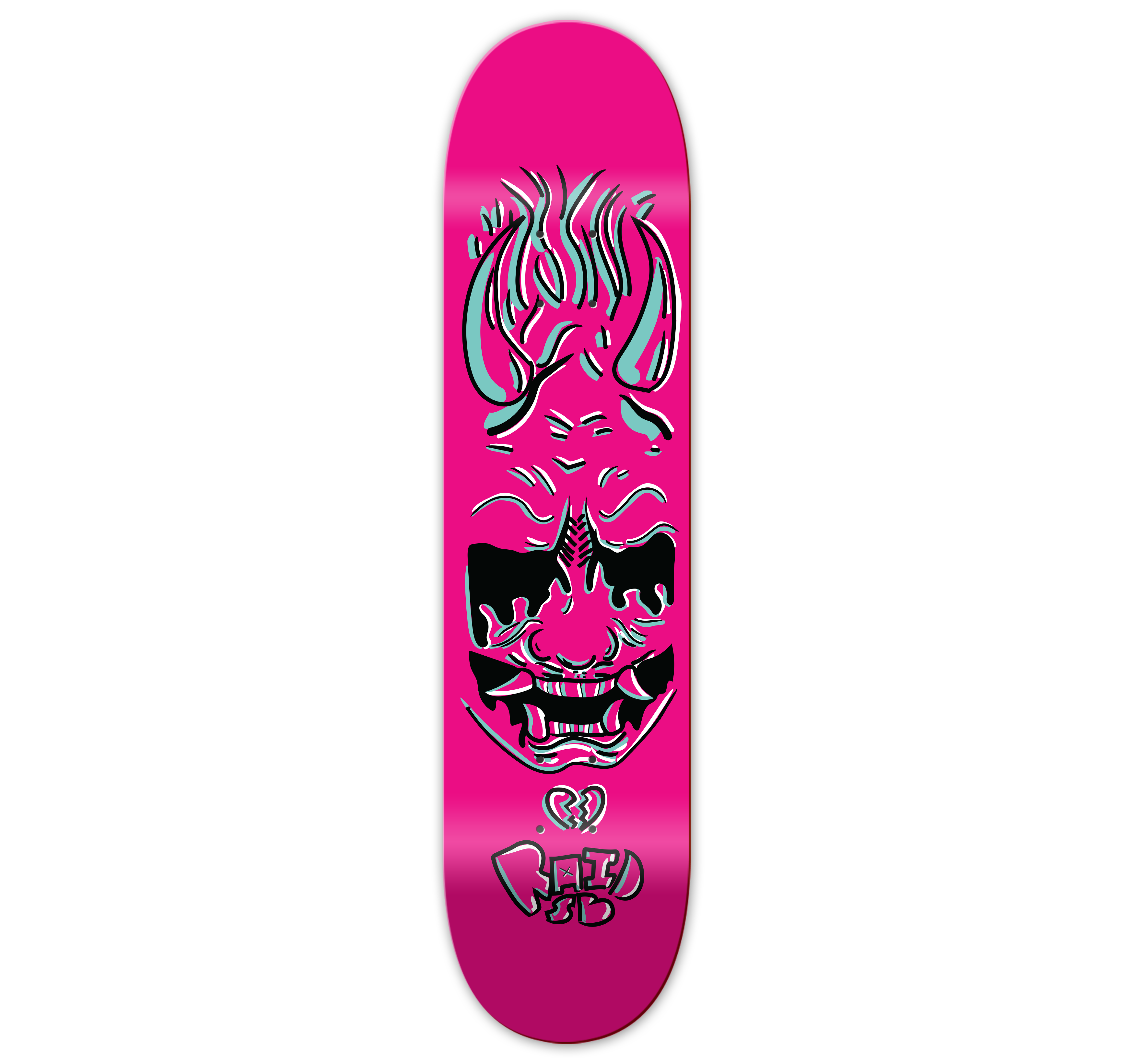 Raid SB ONI Skateboard Deck
