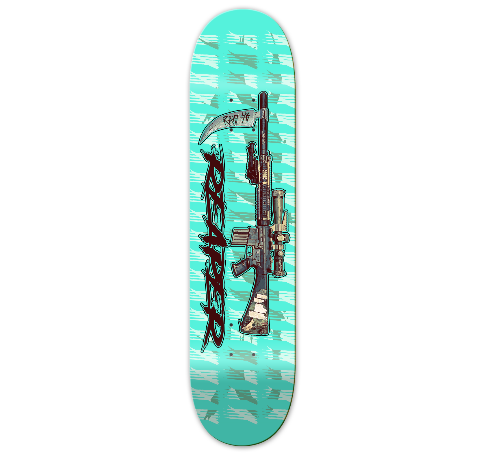 Reaper Skateboard Deck Raid SB