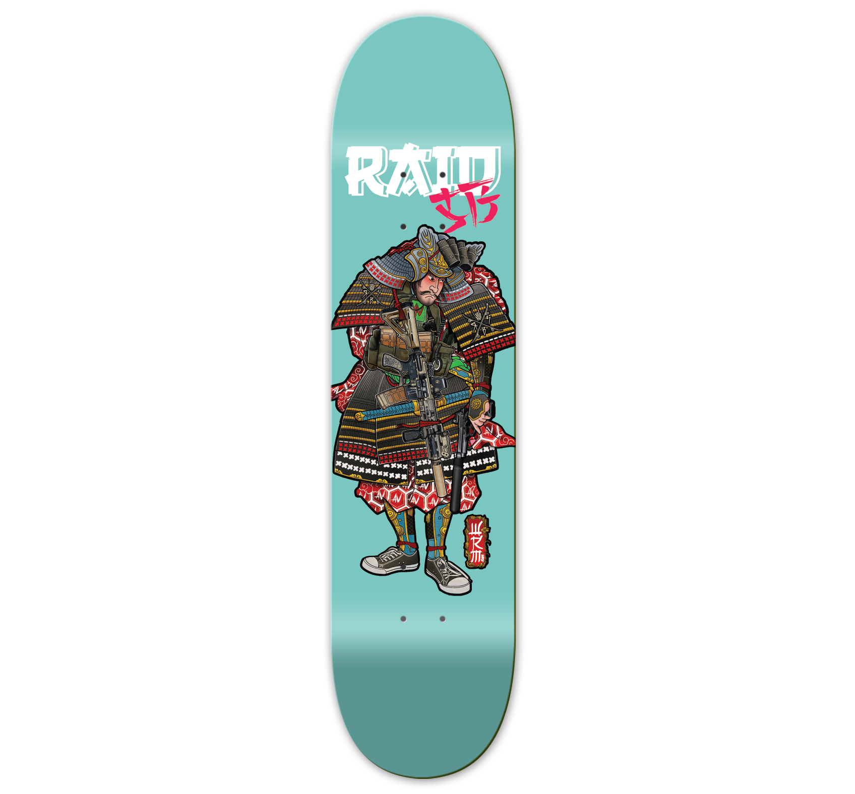 Raid Skateboard Samurai Skateboard Deck